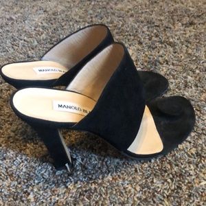 Manolo Blahnik Black Heels